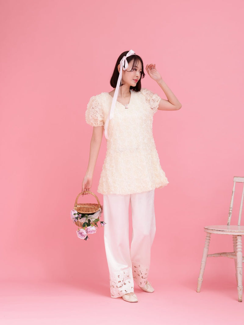 Rose Tulle Tops – MAISON MARBLE