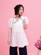 Rose Tulle Tops - MAISON MARBLE