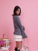 Rosy Flare Knit - MAISON MARBLE