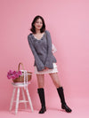 Rosy Flare Knit - MAISON MARBLE