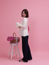 Rosy Flare Knit - MAISON MARBLE