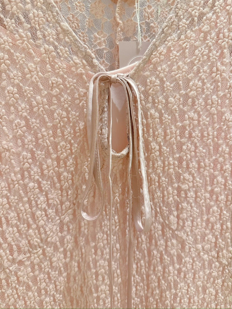 Rosy Lace Dress - MAISON MARBLE
