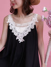 Rosy Noir Dress - MAISON MARBLE