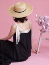 Rosy Noir Dress - MAISON MARBLE