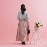 Rosy Pink Skirt - MAISON MARBLE