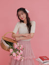Rosy Rib Knit - MAISON MARBLE