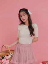 Rosy Rib Knit - MAISON MARBLE