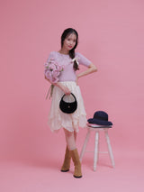 Rosy Rib Knit - MAISON MARBLE