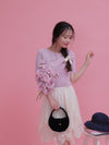 Rosy Rib Knit - MAISON MARBLE