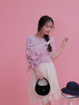 Rosy Rib Knit - MAISON MARBLE