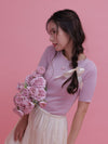 Rosy Rib Knit - MAISON MARBLE