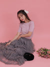 Rosy Rib Knit - MAISON MARBLE
