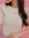 Rosy Rib Knit - MAISON MARBLE