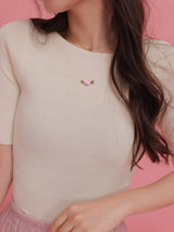 Rosy Rib Knit - MAISON MARBLE