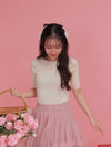Rosy Rib Knit - MAISON MARBLE