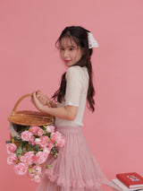 Rosy Rib Knit - MAISON MARBLE
