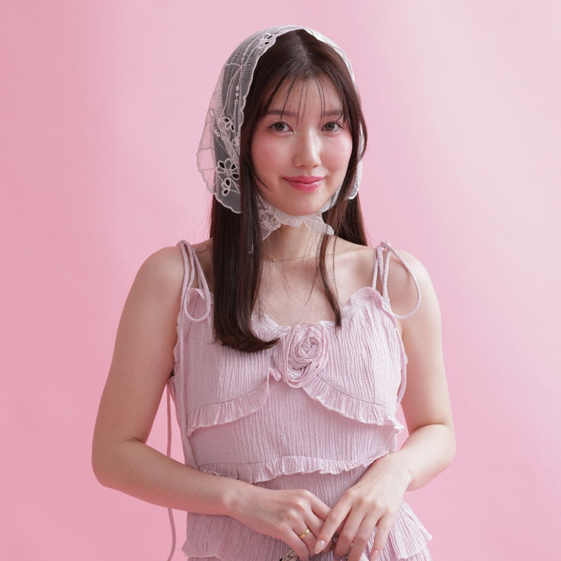 Rosy Tiered Dress - MAISON MARBLE