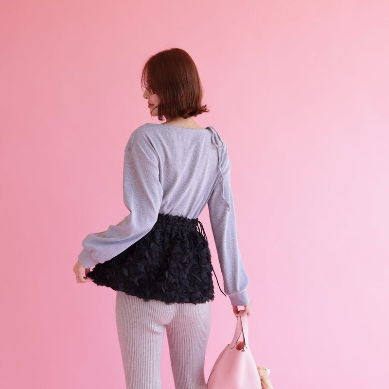 Rosy Tulle Tops - MAISON MARBLE
