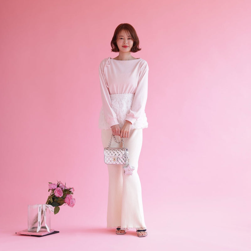 Rosy Tulle Tops - MAISON MARBLE