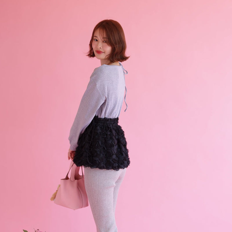 Rosy Tulle Tops - MAISON MARBLE
