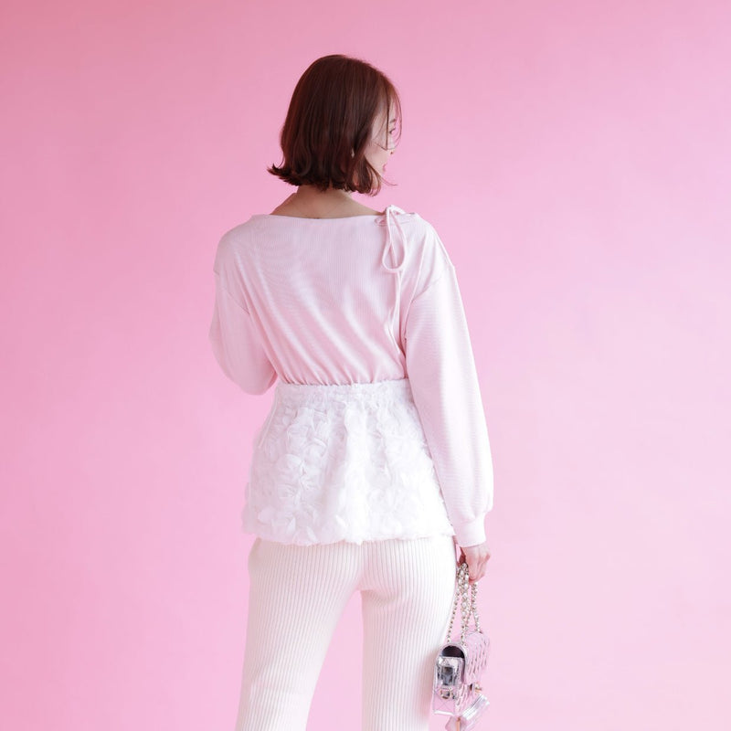 Rosy Tulle Tops - MAISON MARBLE