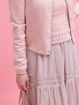 Round Collar Cardigan - MAISON MARBLE