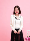 Round Collar Cardigan - MAISON MARBLE