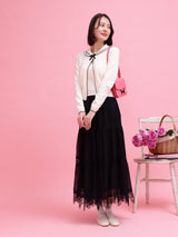 Round Collar Cardigan - MAISON MARBLE