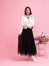 Round Collar Cardigan - MAISON MARBLE