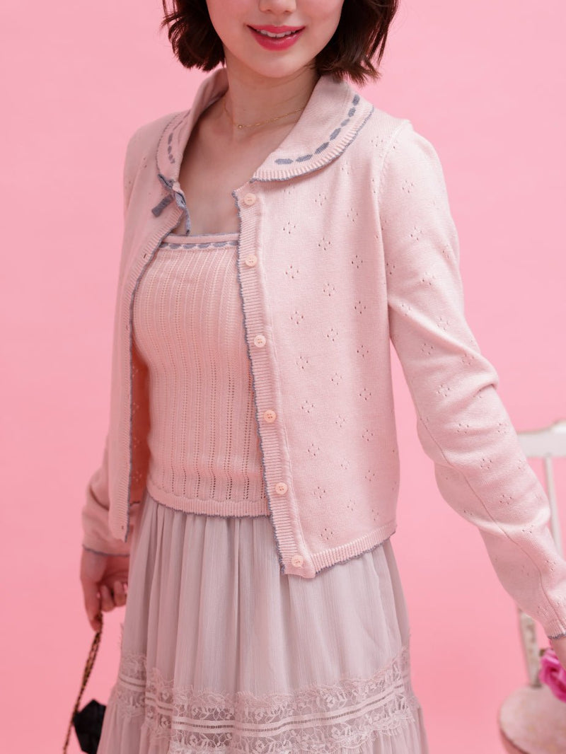 maison marble カーディガン PINK MAISON MARBLEの大人気商品「モヘアカーディガン」の全て♡