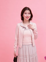 Round Collar Cardigan - MAISON MARBLE