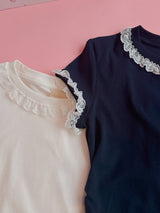 Ruffles Tee - MAISON MARBLE