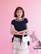 Ruffles Tee - MAISON MARBLE