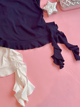 Ruffles Tee - MAISON MARBLE
