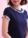 Ruffles Tee - MAISON MARBLE