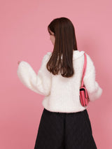 Scallop Glitter Knit - MAISON MARBLE