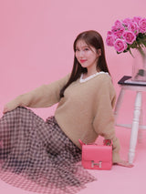 Shaggy Frill Knit - MAISON MARBLE