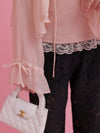 Sheer Blouse Set - MAISON MARBLE