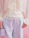 Sheer Blouse Set - MAISON MARBLE