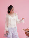 Sheer Blouse Set - MAISON MARBLE