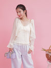 Sheer Blouse Set - MAISON MARBLE