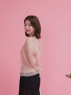 Sheer Blouse Set - MAISON MARBLE