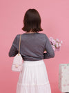 Sheer Lace Cardigan - MAISON MARBLE