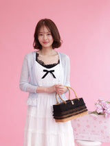 Sheer Pearl Cardigan - MAISON MARBLE