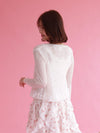 Sheer Pearl Cardigan - MAISON MARBLE