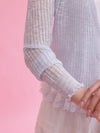 Sheer Pearl Cardigan - MAISON MARBLE