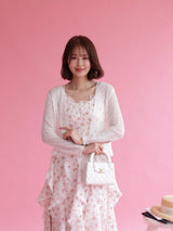 Sheer Pearl Cardigan - MAISON MARBLE