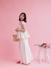 Side Flower Lace Pants - MAISON MARBLE