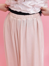 Side Flower Lace Pants - MAISON MARBLE