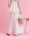 Side Flower Lace Pants - MAISON MARBLE